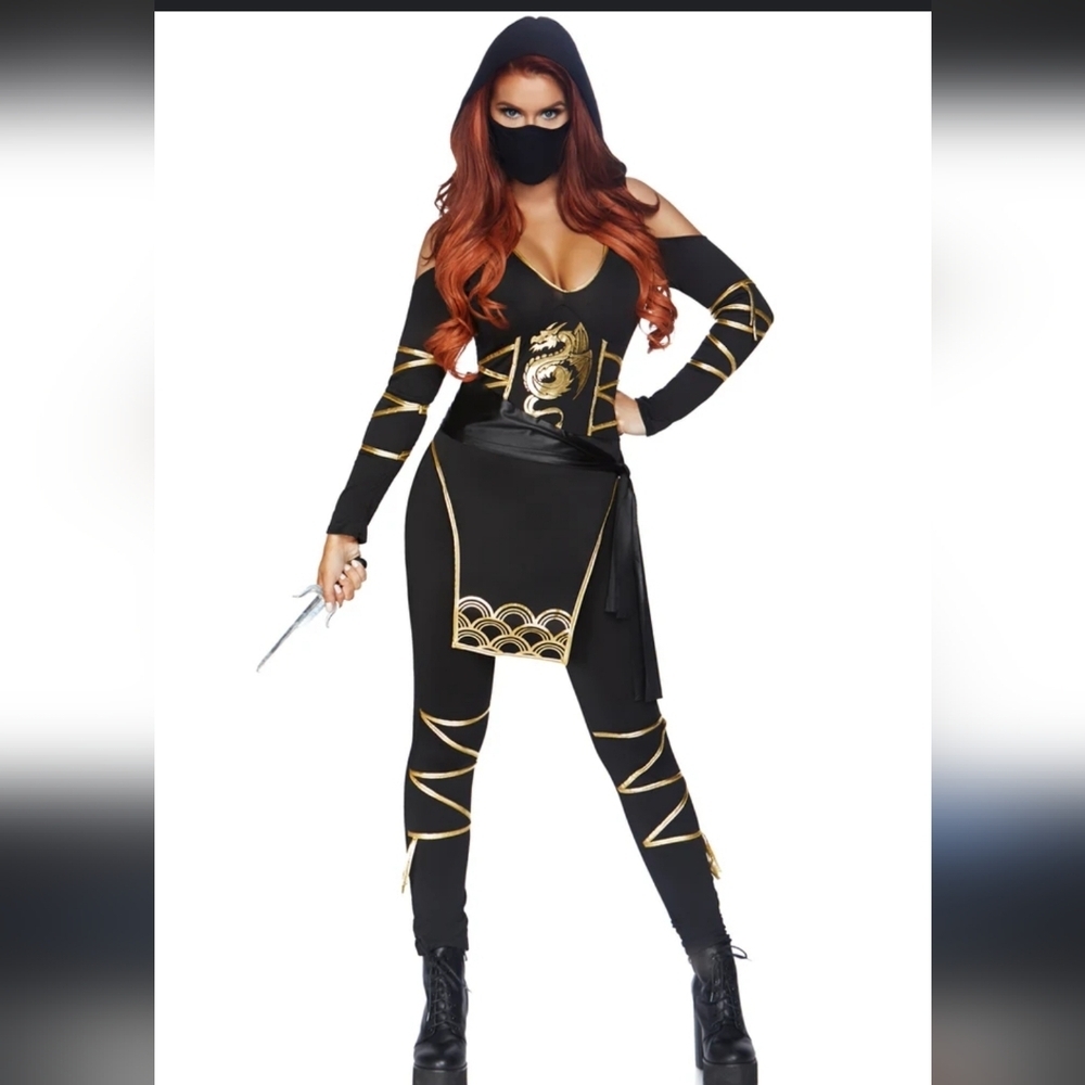 Stealth Ninja Costume by Leg Avenues Size Small 4-6
